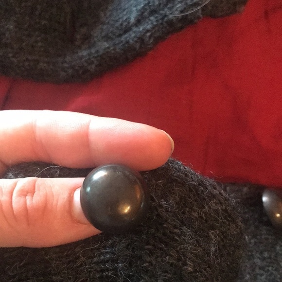 RARE free people wool jacket coat small s 6 4 - Picture 4 of 5